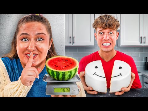 Wer kann besser halbieren? (Sandra VS Luca) #3