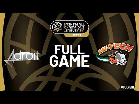 Adroit v Hi-Tech Basketball Club | Full Basketball Game | #BCLASIA - EAST 2025