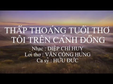 Thấp thoáng tuổi thơ tôi trên cánh đồng Sheet - Hữu Đức
