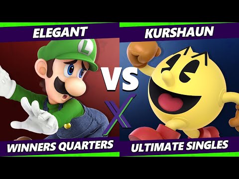 S@X 468 Winners Quarters - Elegant (Luigi) Vs. Kurshaun (Pac-Man) Smash Ultimate - SSBU