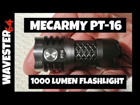 Review : MecArmy PT-16 1000 Lumen Flashlight