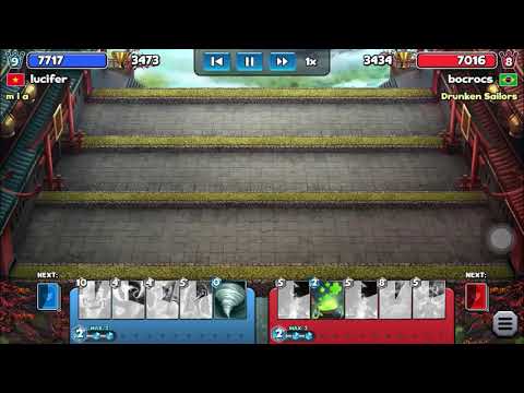 Castle crush huge mud monster vs skull king/quái vật bùn đấu với vua đầu sọ