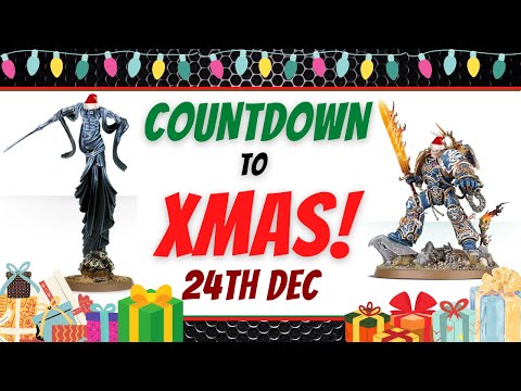 Necron C'tan Shard Nightbringer Vs Gulliman - Countdown to Xmas - 24th Dec - Warhammer 40k