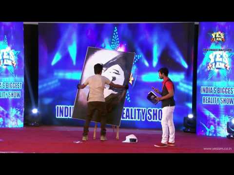 raghvendra pratap singh AMITABH BACHCHAN   { 60 sec.}   PAINTING