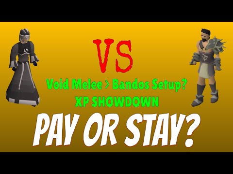 Pay or Stay #17 | Void Melee vs Full Bandos | OSRS NMZ