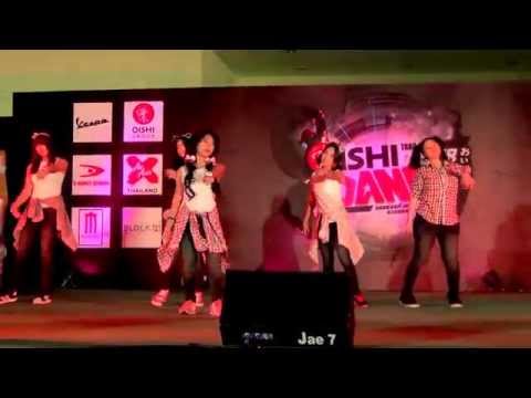140803 Qindeel cover Rainbow - Tell Me Tell Me @OISHI Thailand Cover Dance 2014 (Audition)