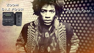 ZOOM G1X FOUR 『Jimi's Octavia』Free Patch by Jimmy Lin (No Talking)