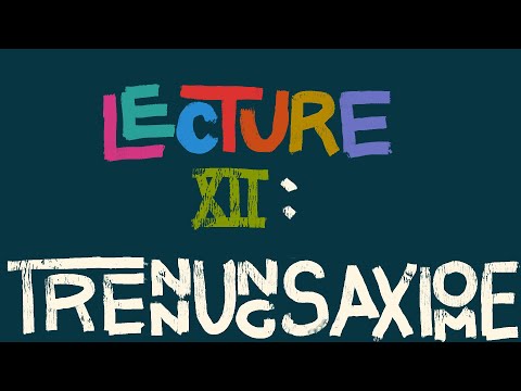 Topology Lecture 12. Trennungsaxiome