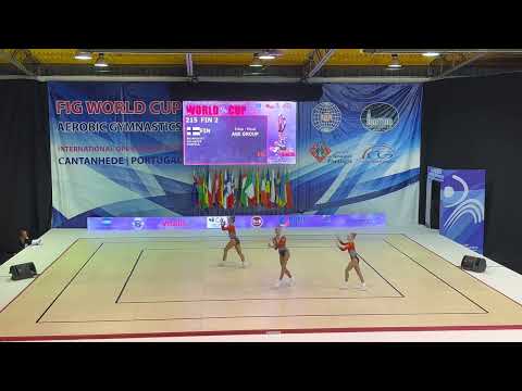 Open Aerobic Gymnastics Cantahede 2022 AG1 Trio Finland