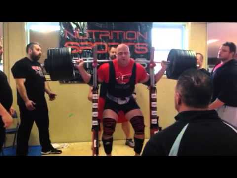 JF Caron 900 lbs squat