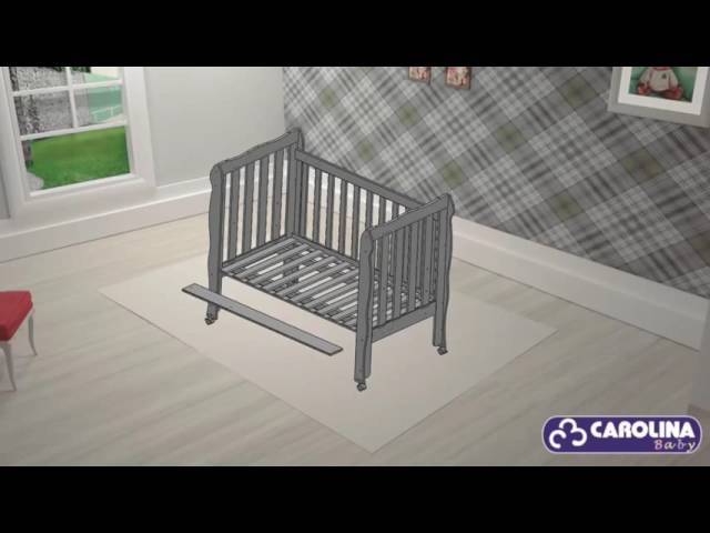 Berço Minicama 3 em 1 Lila | Ref: 21975