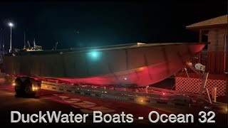 DuckWater Ocean 32 | Duck Boat | Seaduck Hunting | Duck Hunting | Worlds Largest Duck Boat