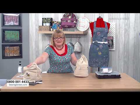 Sewing Street – 31/05/2021 – Join Rebecca with Jules Mayouf for Flower Apron & Embroidery Purse