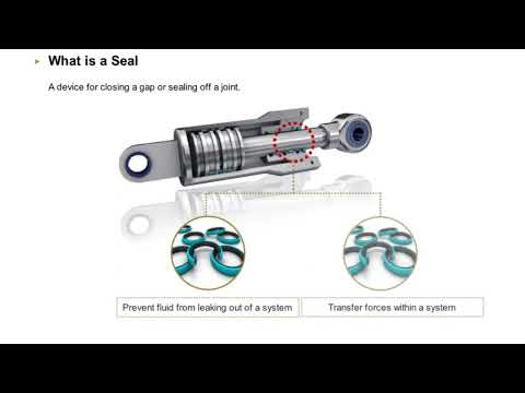 Hydraulic seal - understanding about sealing ring of cylinder