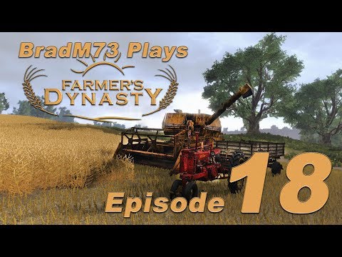 Farmer's Dynasty EARLY ACCESS Let's Play - Episode 18 - Hired Harvesting!