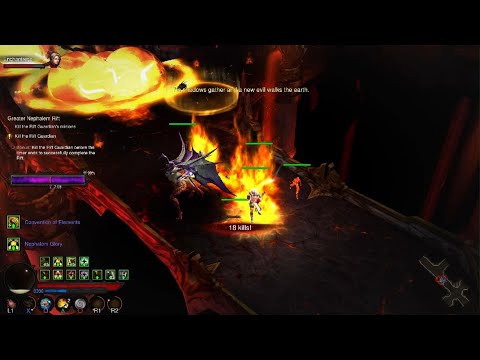 Diablo III: s25 solo monk gr150 1 cycle tetris no power