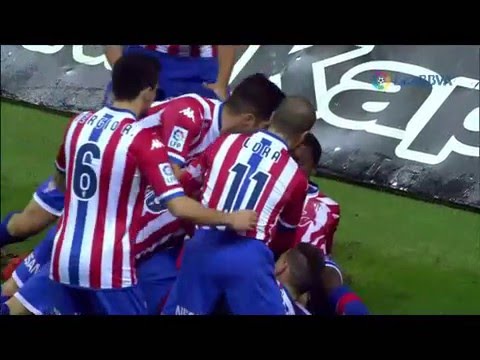 Sporting 5 - Real Sociedad 1 (Gol de Carmona, 1-0), narración esRadio Asturias