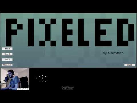 "Pixeled" (Comhon) blind playthrough - Knytt Stories