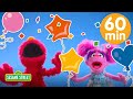 Sesame Street Dance Songs 🪩 1 HOUR Sesame Street Song Compilation