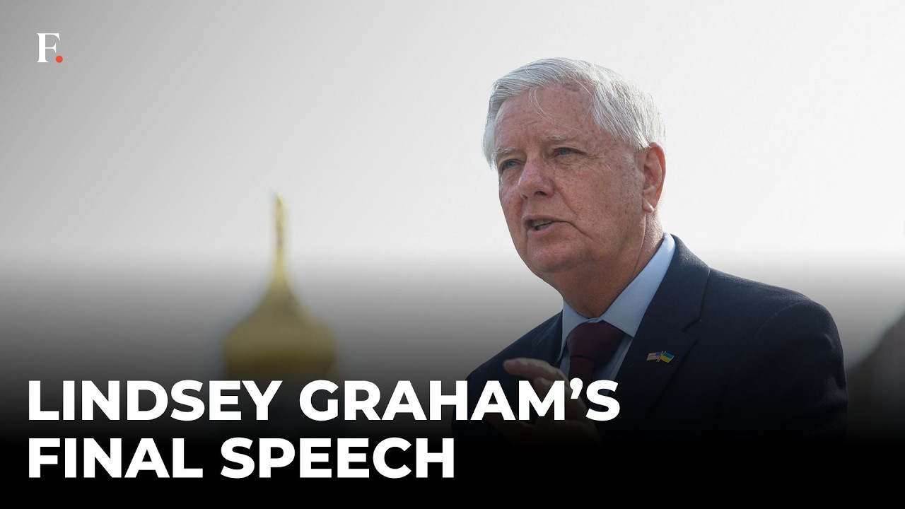 Lindsey Graham's Final Speech in Ukraine | His Last Public Appearance Before Death | N18G