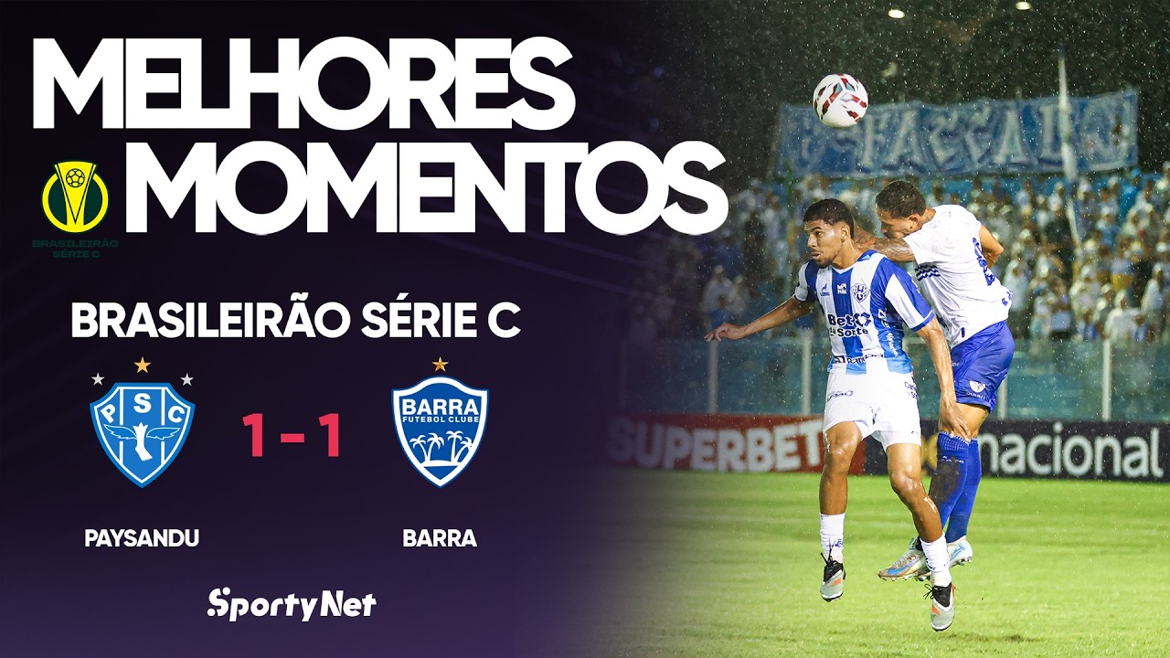 Paysandu SC vs Barra Highlights