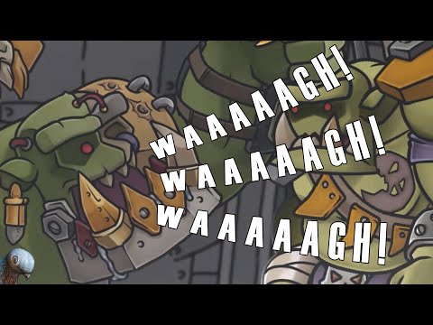 WAAAGH! game about Warhammer 40k ORCS