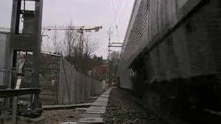 preview picture of video '2008-02-12 X2000 at Gnesta Northbound - Rail View'
