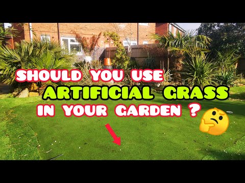 ARTIFICIAL GRASS in the Garden? 🤔 is ASTRO TURF WORTH it? 