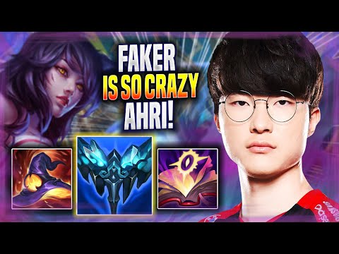 FAKER IS SO CRAZY WITH AHRI! - T1 Faker Plays Ahri MID vs Vex! | Season 2022