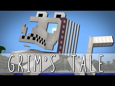 GRIM'S TALE | How I Met Grim The Skeleton Dog | Minecraft