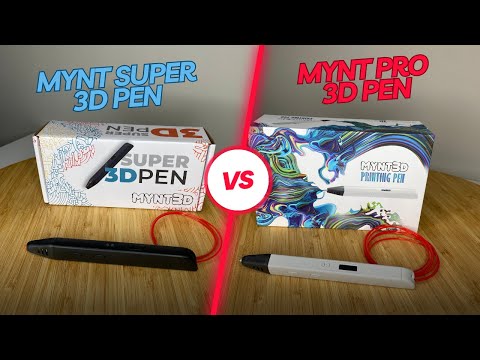MYNT Super vs. MYNT Pro 3D Pen Comparison: Choosing Your Ultimate 3D Pen Companion!