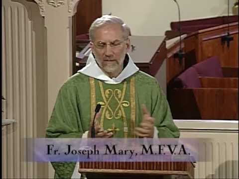 Homily 2012-07-23 - Fr Joseph Mary MFVA - Weekday