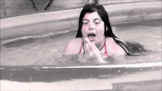 frederique doe k3 onderwater ,,waterpret 26 07 2012