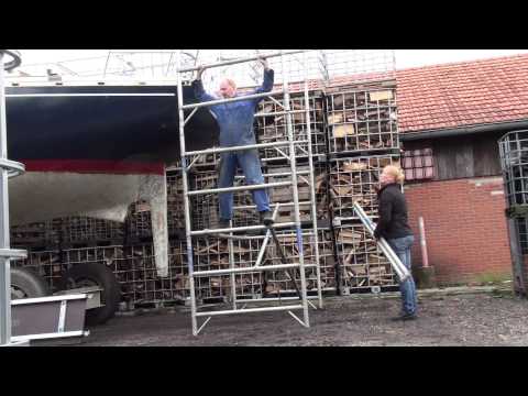 Refit Dufour 35   A Temporary Workplace