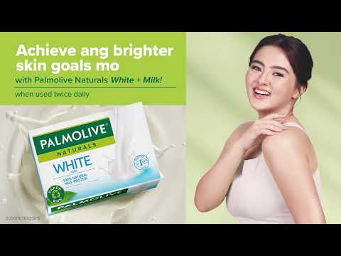 Palmolive Naturals White + Milk with 100% natural milk protein