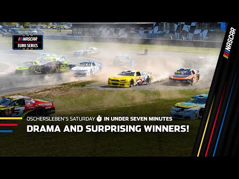 Short Race Highlights: 2025 EuroNASCAR Oschersleben Playoff 01 in under seven minutes