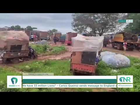 Waste Crisis in Kumasi: Loaded Tricycles Abandoned on Major Streets