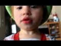 Cute Baby Close Up And Talking