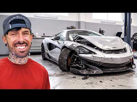 I BOUGHT A WRECKED MCLAREN THEN REBUILT IT IN 7 DAYS