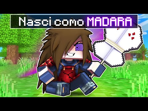 REBORN as MADARA UCHIHA in NARUTO MINECRAFT