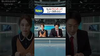 ドラゴンボールでニュースを作ったら…#shorts #ニュース#もしもニュース#ドラゴンボール