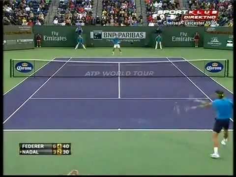 2012 Indian Wells Highlights - Roger Federer vs Rafael Nadal (HQ)