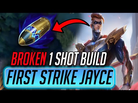 WILD RIFT JAYCE FIRST STRIKE INSANE 1 SHOT BUILD