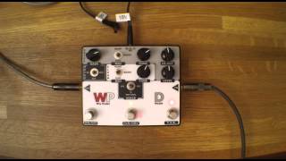 WIZ PEDAL D -- Guitar OD pedal 18V with LP --- Vid1