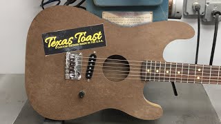 Video thumbnail for SOLD Guitar Reveal! Texas Toast Acoustic Sunday Driver! by Texas Toast Guitars (Texas Toast Guitars)