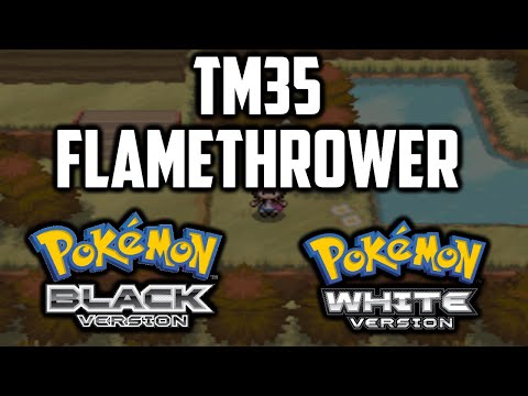 Where to Find TM35 Flamethrower in Pokemon Black & White