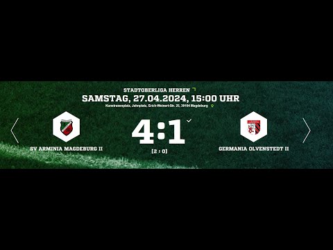 SV Arminia 53 Magdeburg II : Germania Olvenstedt II