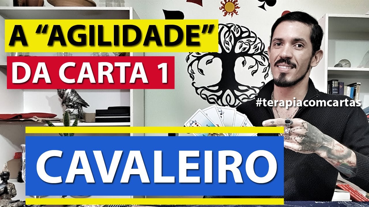 Carta 1 do Oráculo Cigano ♠♥ CAVALEIRO/MENSAGEIRO ♠♥| ☛ TERAPIA COM CARTAS