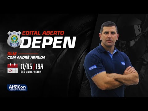 AO VIVO - Edital Aberto DEPEN - Aula de Raciocínio Logico Matemático - AlfaCon