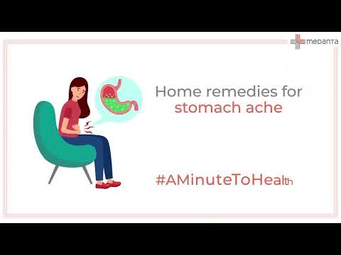 Home remedies for Stomach Ache | #AMinuteToHealth Video | Medanta